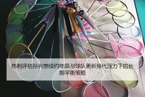 热刺评估孙兴慜续约年限与球队更新换代压力下的长期平衡策略